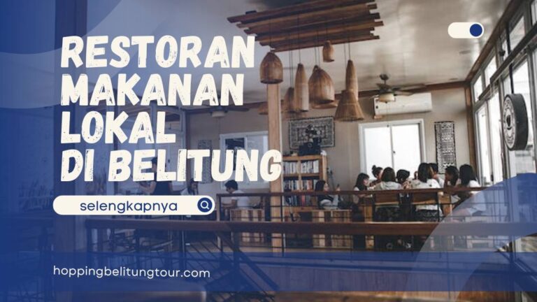 restoran makanan lokal di belitung
